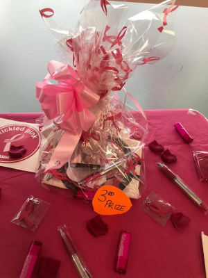 Tickled Pink raffle for colleagues  | Asda Great Bridge