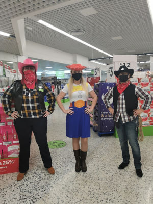 Cowboys roped in to support Tickled Pink | Asda Eastbourne