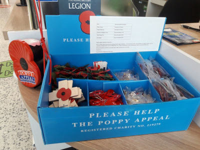 Proud to support the Poppy Appeal | Asda Newport
