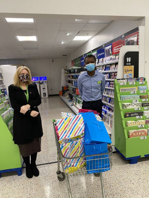 Donating stationery for local school | Asda Chelmsford
