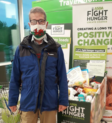 Latest donation for Wrexham Foodbank | Asda Wrexham