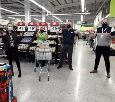 Generous colleagues support local food bank  | Asda Reddish