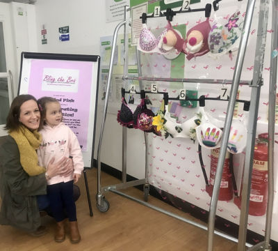 Bling the Bra competition for Tickled Pink | Asda Frome