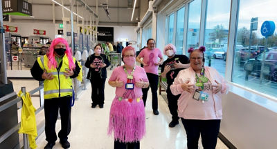 Tickled pink fundraiser  | Asda Hessle