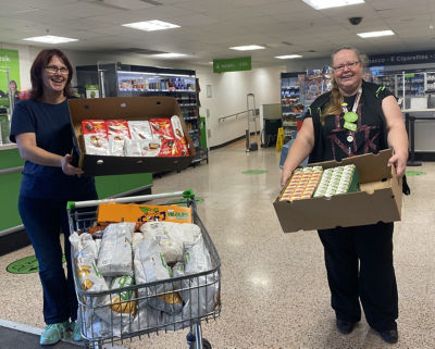 Donation to Gosport Trash Cafe | Asda Gosport