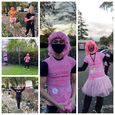 Fun run for Tickled Pink | Asda Oadby