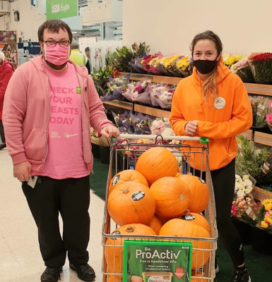 Pumpkins for Deaf Active | Asda Huyton