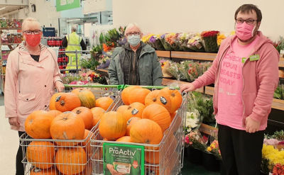 60 Pumpkins for The Safari Kids Club | Asda Huyton