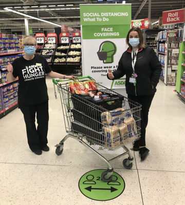 Feeding people in crisis  | Asda Pwllheli