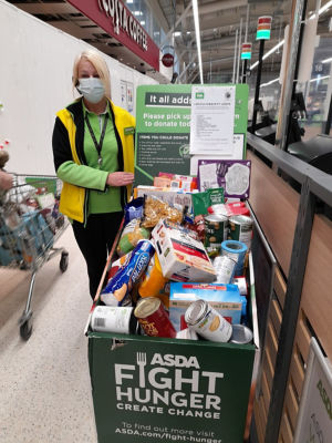 Food larder support | Asda Lincoln North Hykeham