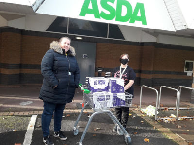 Donation to club | Asda Newport