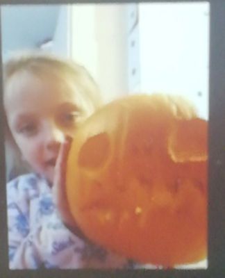 Befriend a child pumpkin carving. | Asda Aberdeen Beach