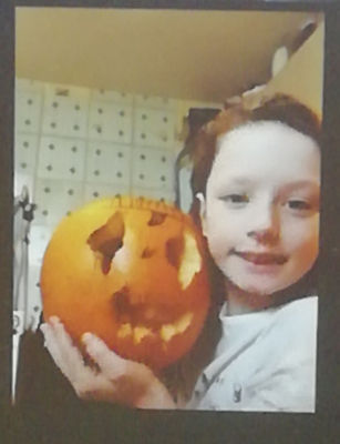 Befriend a child pumpkin carving. | Asda Aberdeen Beach