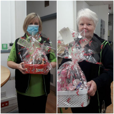 Colleagues Tickled Pink raffle  | Asda Newport