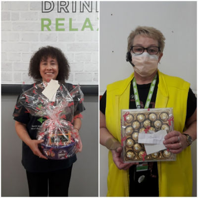 Colleagues Tickled Pink raffle  | Asda Newport