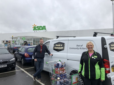 Donation to support one of the main food banks in the city  | Asda Derby