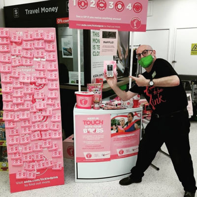 Tickled Pink at Brighton Marina | Asda Brighton Marina