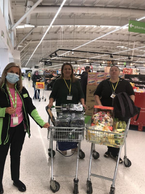 Fruit packs for the elderly and vulnerable | Asda Robroyston
