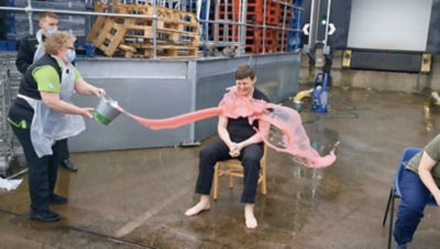 Tickled Pink gunging  | Asda Straiton