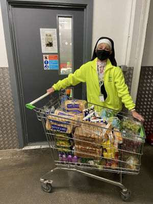 Donation to our local food bank Preen | Asda Biggleswade