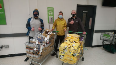 Men Matter Scotland donation | Asda Clydebank