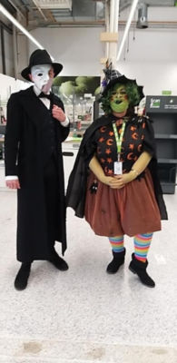 Halloween fun for Tickled Pink | Asda Aberdeen Beach