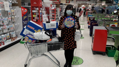 Donating to Shine A Light charity | Asda Coventry