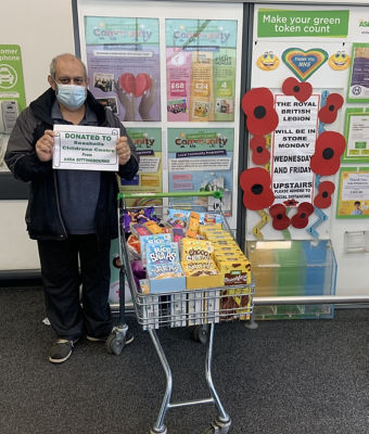 Donation to Seashells Children's Centre | Asda Sittingbourne