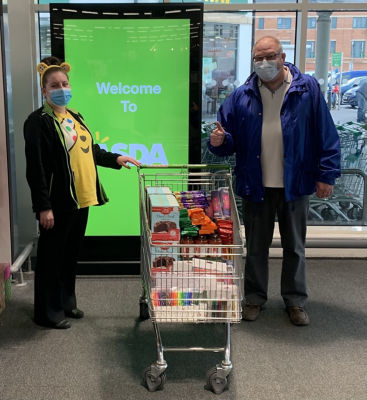 Donation to Reach Learning Disability | Asda Newark