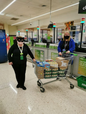 Breakfast club donation  | Asda Falkirk
