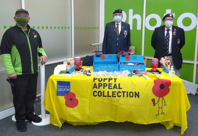Stafford Poppy Appeal support | Asda Stafford