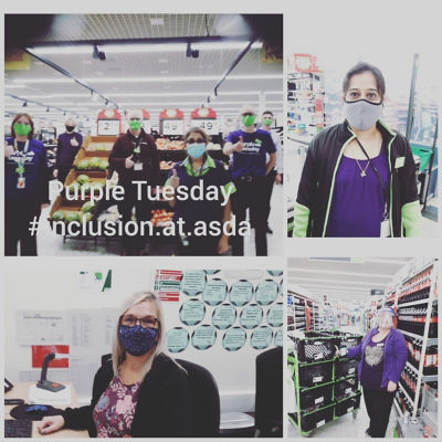 Purple Tuesday awareness | Asda Ashton