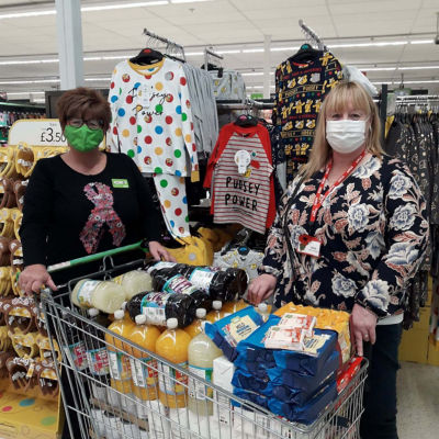 Donation to The Winlaton Centre | Asda Gateshead