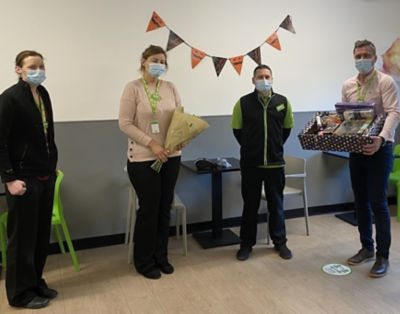 Barry celebrates 30 years' service with Asda | Asda Cookstown