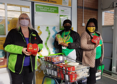 Donation to Equal Education Changes food bank  | Asda Pilsworth