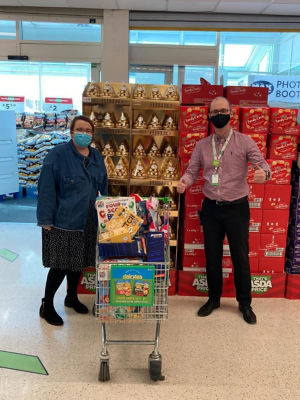 Donation to Llamau  | Asda Merthyr Tydfil