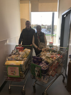 Rainbow of Hope donation  | Asda Cardiff Bay