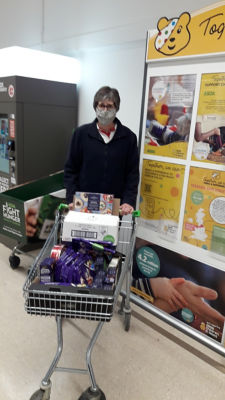 Festive treats for food bank parcels | Asda Darlington