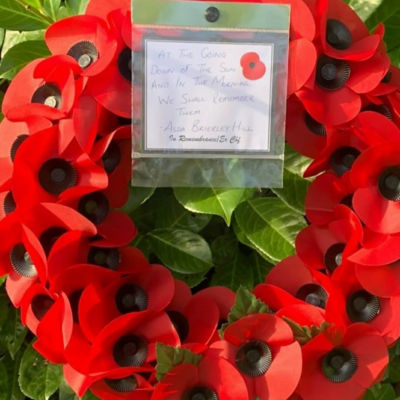 Remembrance wreath laying | Asda Brierley Hill