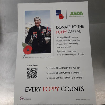 Remembrance Day  | Asda Skelmersdale