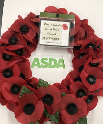 Always remembering | Asda Pwllheli