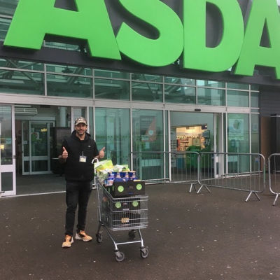 Donation to Street Friends in Aberdeen | Asda Dyce
