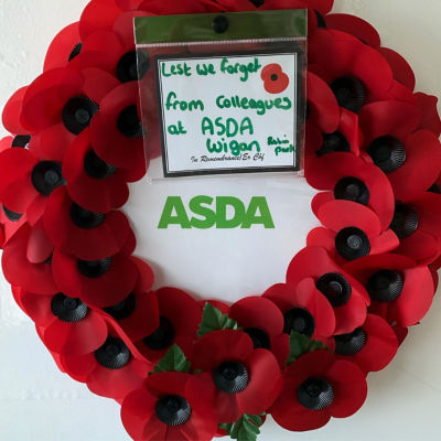 Remembering the fallen | Asda Wigan
