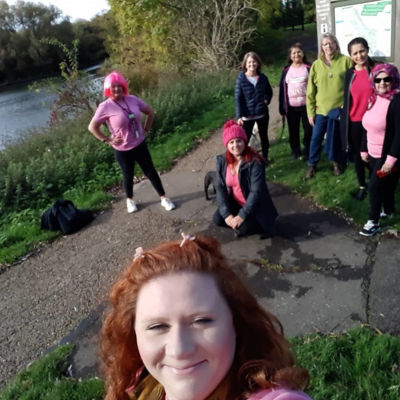 Tickled Pink walk | Asda Peterborough