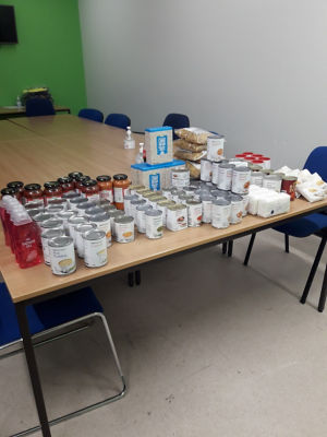 Feeding the communityAsda Llandudno supporting our local Hope Restored foodbank, in these testing times. | Asda Llandudno