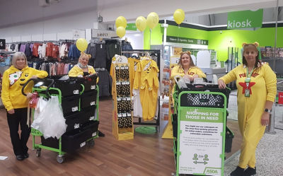 Raising money for Pudsey Bear | Asda Small Heath