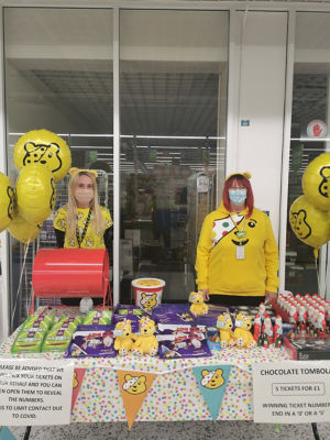 Raising funds for Children in Need | Asda Eastbourne