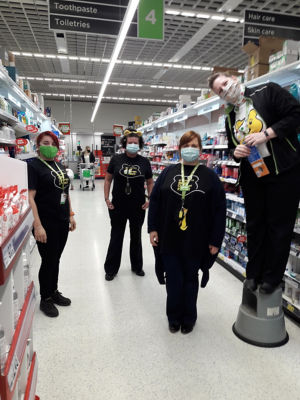 Having fun supporting Children in Need in the Peterborough store  | Asda Peterborough