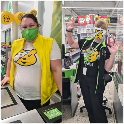 Children in Need fundraising | Asda Newport Isle of Wight
