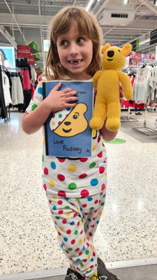 Pudsey's biggest fan | Asda Newport Isle of Wight